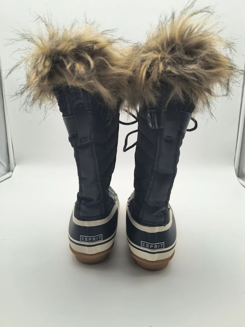 Esprit Women's Evelyn Snow Boot Size 8M Black